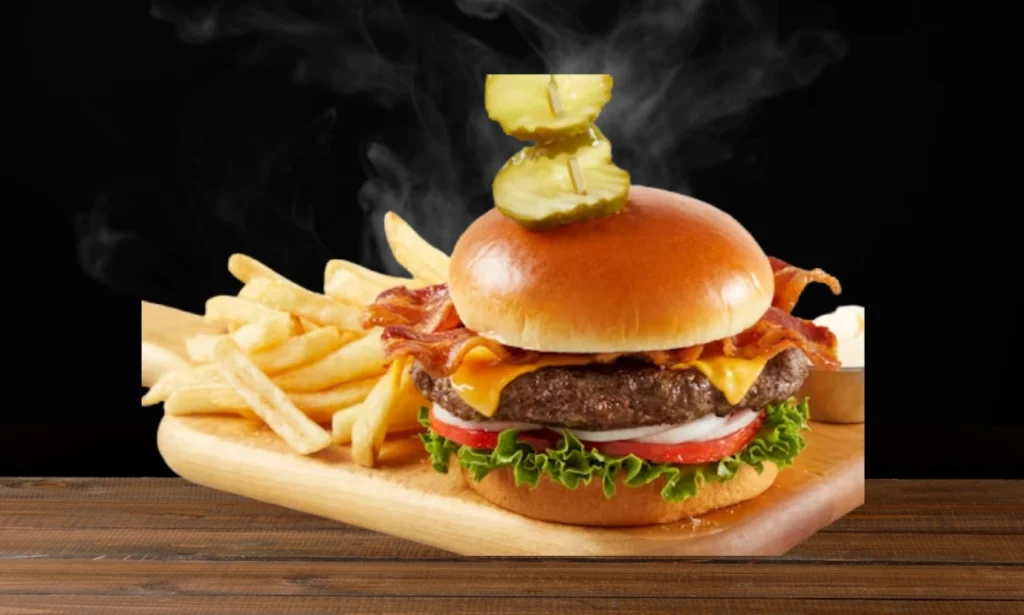 Bob Evans Menu Bacon Cheeseburger