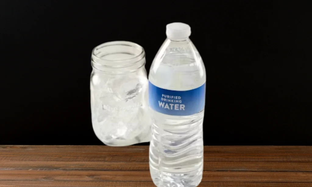 Bottled Water of Bob Evans Menu