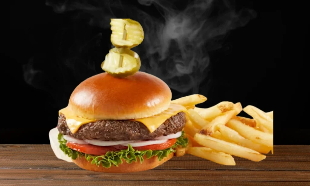 Cheeseburger of Bob Evans Menu