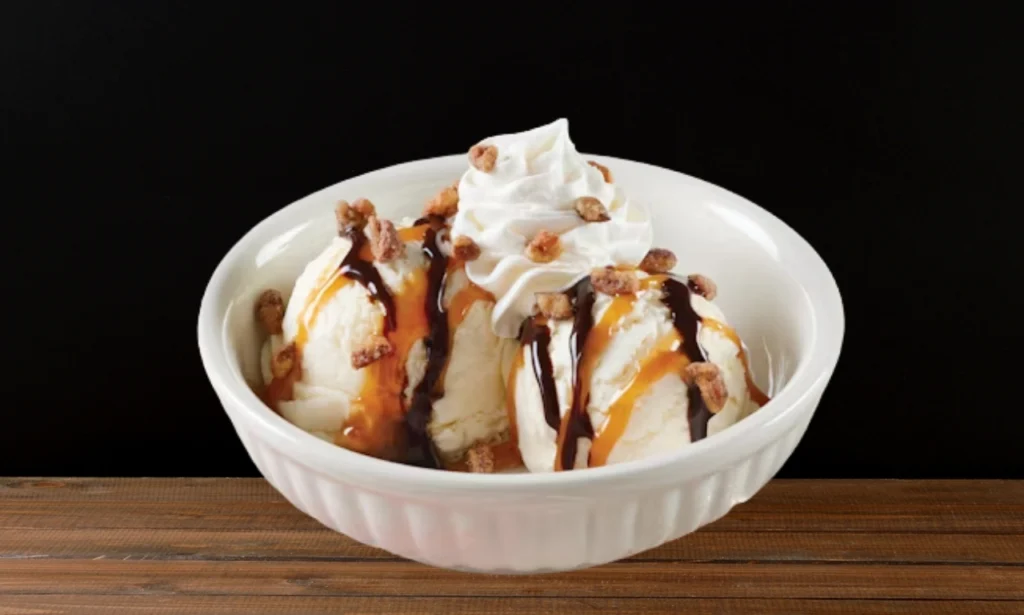 Chocolate & Caramel Sundae
