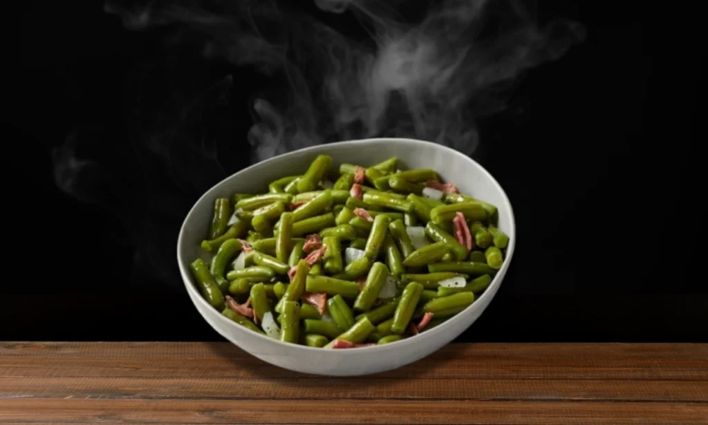 Family Size Green Beans with Ham