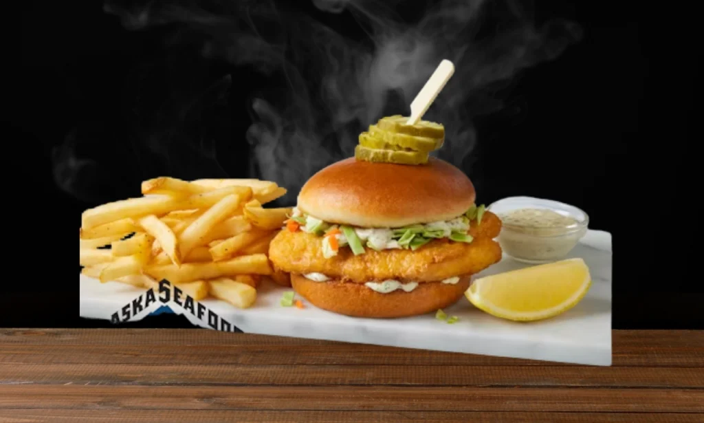 Fish Fry Sandwich of Bob Evans Menu