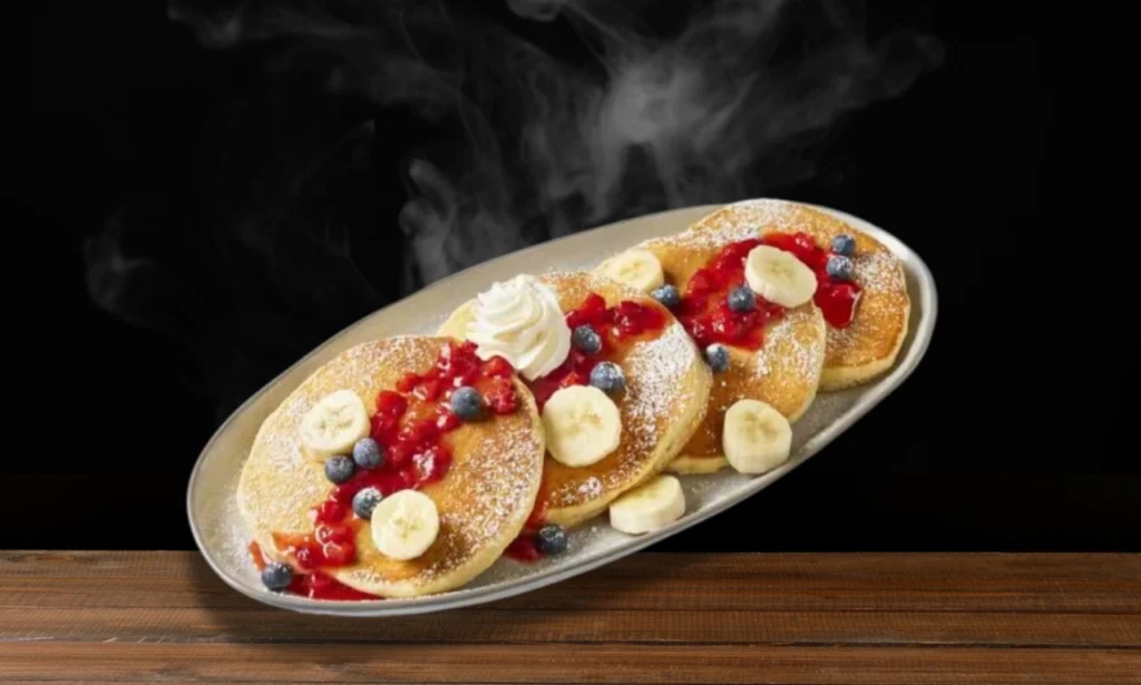 Red, White & Blueberry Hotcakes Combo