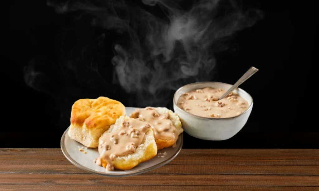 Sausage Gravy & Biscuits of Bob Evans Menu