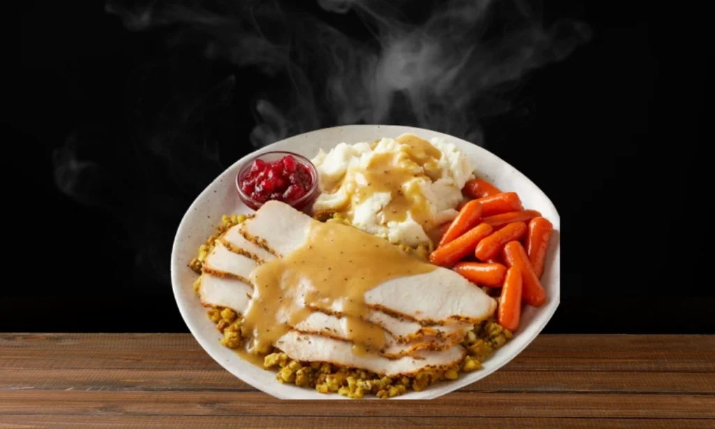 Slow-Roasted Turkey & Dressing