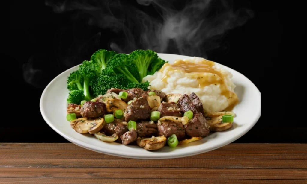 Steak Tips Dinner from Bob Evans Menu
