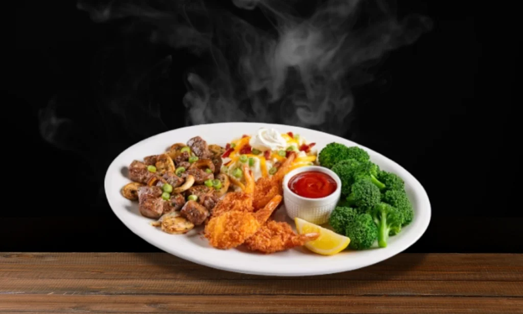Steak Tips & Shrimp Combo
